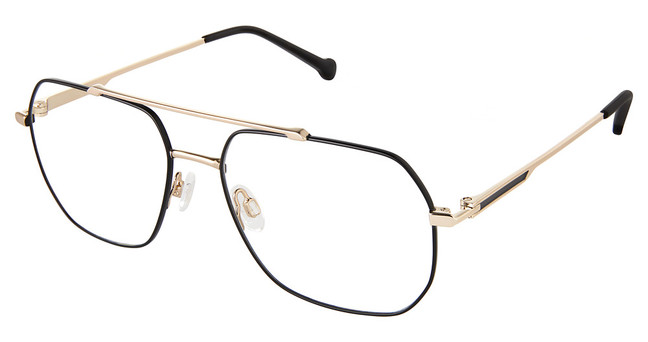 OTP Eyeglasses OTP-166 BLACK GOLD/M200