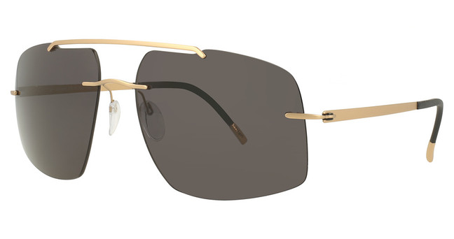 Silhouette Eyeglasses 8739 Gold/7630