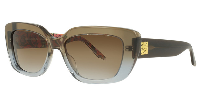 Steve Madden Eyeglasses Slink KHAKI BLUE FADE
