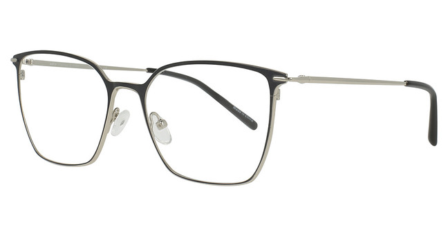 Adin Thomas Eyeglasses AT-570 Graphite / Chrome/2