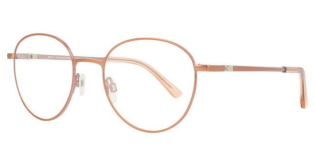 Easyclip Eyeglasses EC625 Light Copper & Light Lilac/40