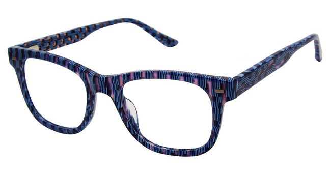 Zuma Rock Eyeglasses ZR022 Blue checker/BLU