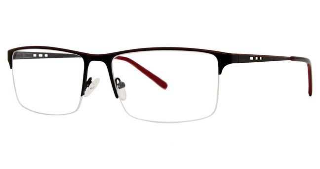 B.M.E.C. Eyeglasses BIG HELP matte black/brick