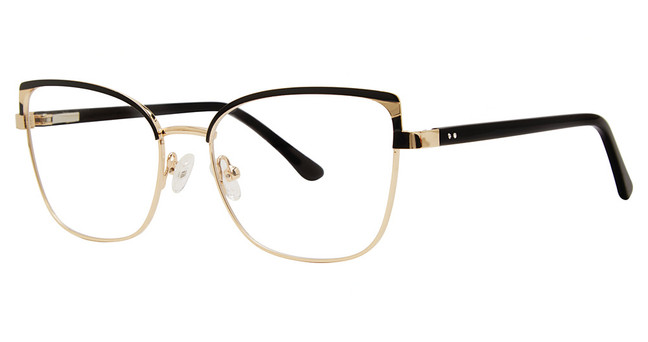 Genevieve Boutique Eyeglasses UNRAVEL black/gold