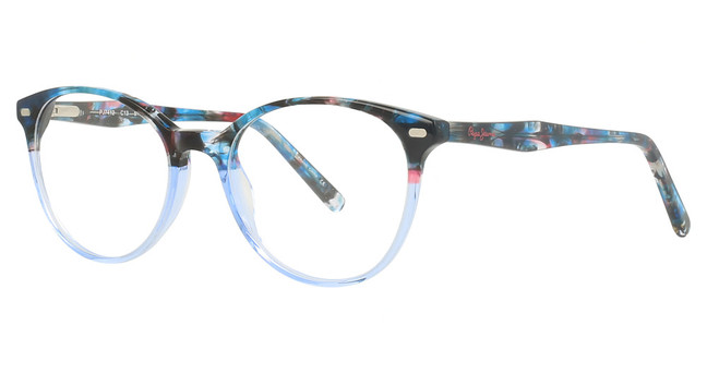 Pepe Jeans Eyeglasses PJ7412 BLUE CONFETTI/C-13