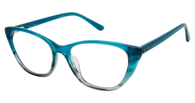 Nicole Miller Eyeglasses CATALINA TEAL GRADIENT/C01