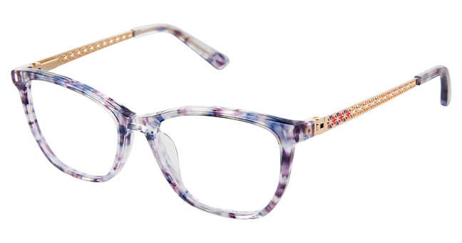 Nicole Miller Eyeglasses SOPHIA PURPLE/BROWN/C01