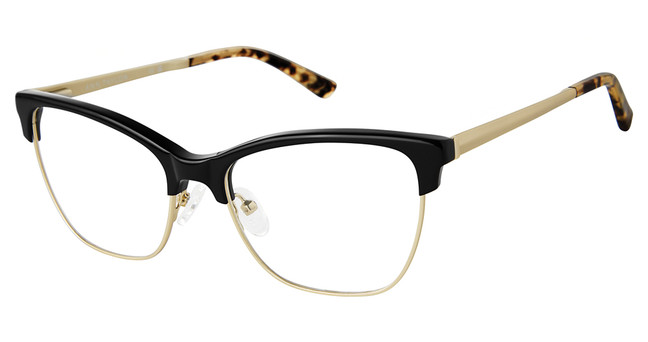 Ann Taylor Eyeglasses AT349 BLACK ROSE GOLD/C01