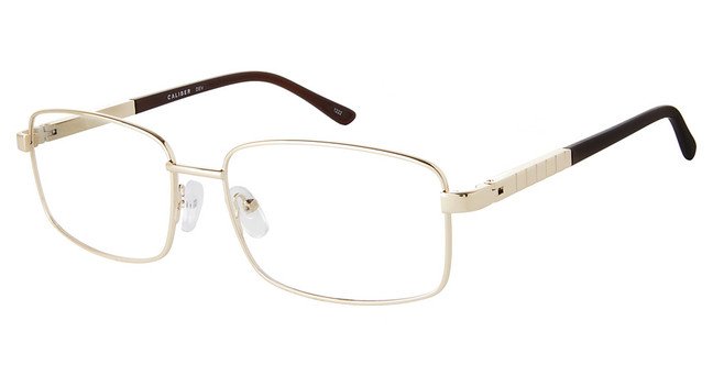Caliber Eyeglasses Dev Gold/GLD