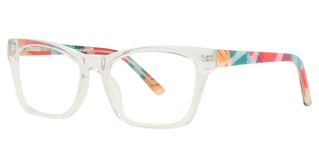 PEACE LOVE Eyeglasses SUNSHINE CRYSTAL / TEAL