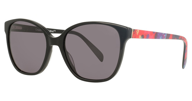 PEACE LOVE Eyeglasses GLEE BLACK / SPLATTER