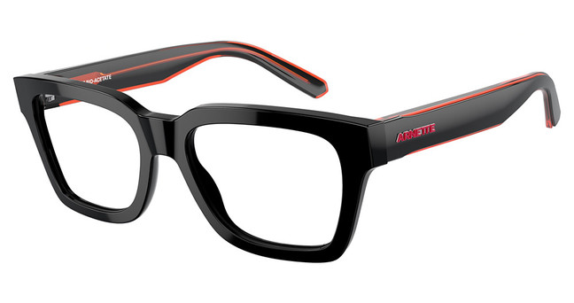 Arnette Eyeglasses AN7228 COLD HEART BLACK/1237