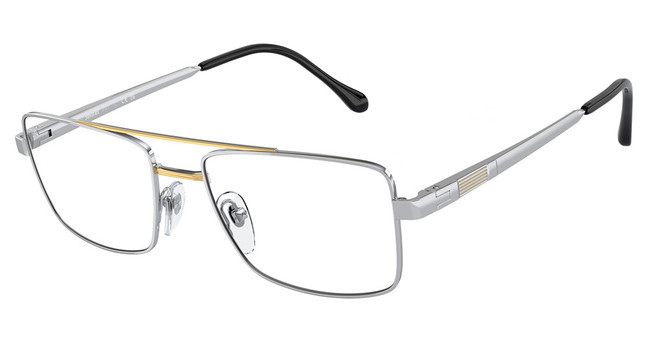 Sferoflex Eyeglasses SF2296 SILVER -GOLD/131