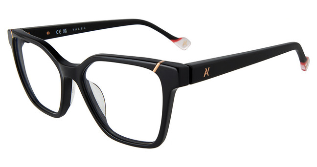 Yalea Eyeglasses VYA096 Black 0700