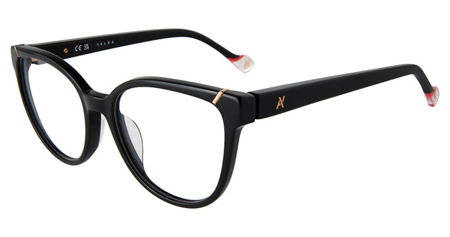 Yalea Eyeglasses VYA097 Black 0700