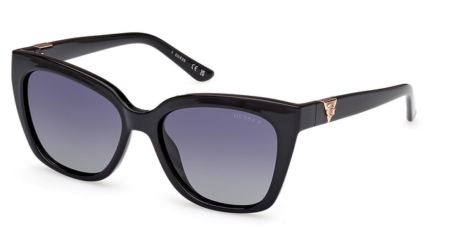 Guess? Eyeglasses GU7878 shiny black / smoke polarized/01D