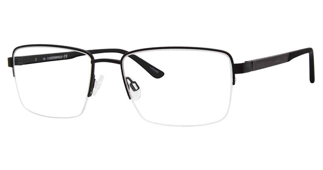 Chesterfield Eyeglasses CH 105XL MTT BLACK/0003