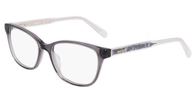 Nine West Eyeglasses NW5216 CRYSTAL SMOKE/010