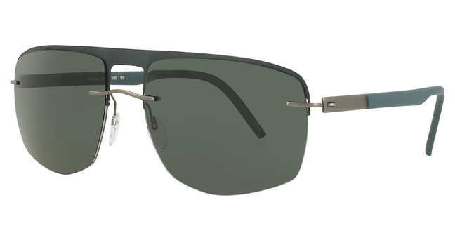 Silhouette Eyeglasses 8738 Green/5040