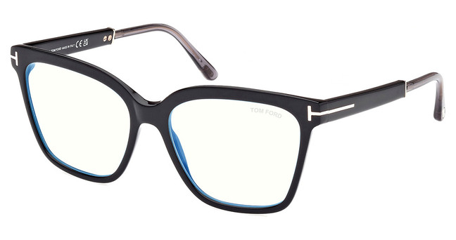 Tom Ford Eyeglasses FT5892-B shiny black/001