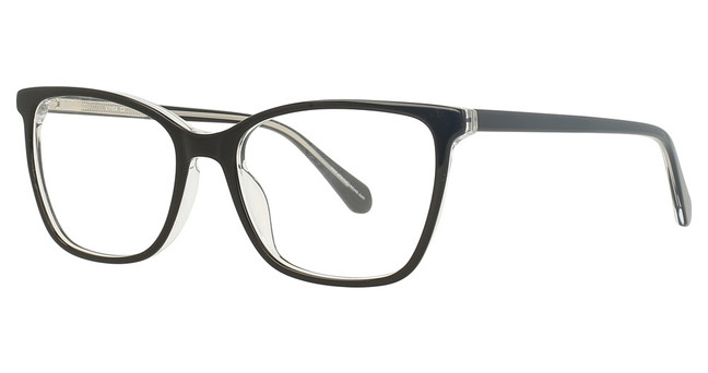 Vue Eyeglasses V1104 SHINY BLACK/CRYSTAL/C2