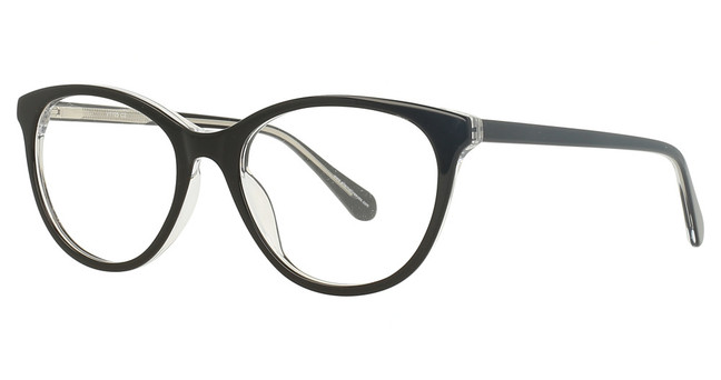 Vue Eyeglasses V1105 SHINY BLACK/CRYSTAL/C2