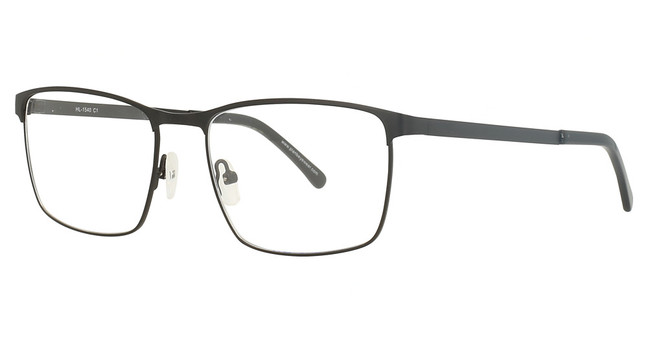 HeadLines Eyeglasses HL-1540 MATT BLACK/C1