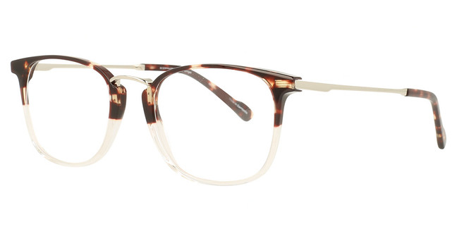 Scott Harris UTX Eyeglasses SHX-022 Iced Coffee / Crystal / Chrome/1