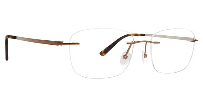 Totally Rimless Eyeglasses Fintan(363) Brown/BRN