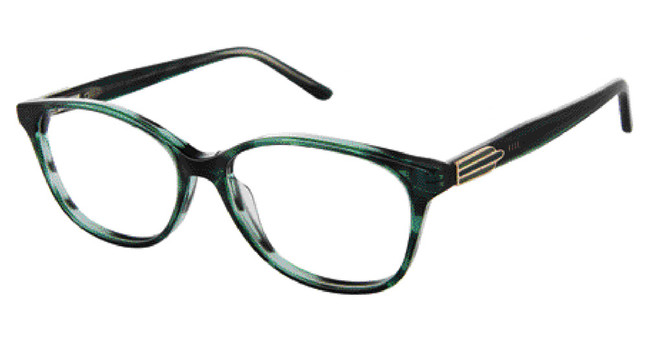 ELLE Eyeglasses EL 13533 Green/GN