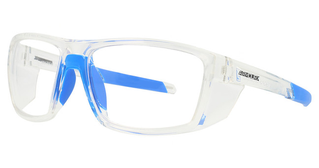 ArmouRx Eyeglasses 6019 crystal/blue/CRY/BLUE
