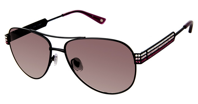 Jimmy Crystal New York Eyeglasses JCS297 Black/BLACK