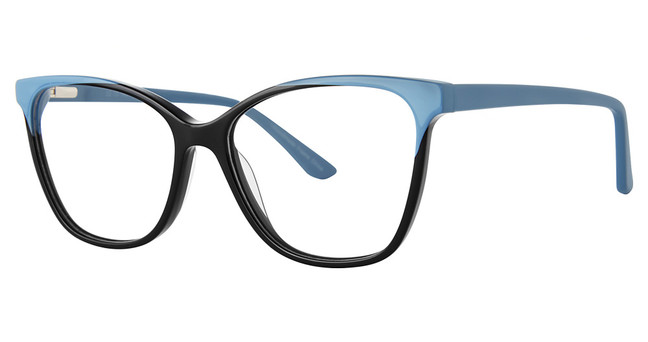 Vavoom/Vivian Morgan Eyeglasses 8113 Denim Blue / Black
