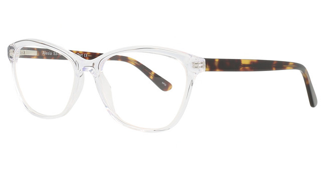 Cosmopolitan Eyeglasses Alesia Crystal/Tortoise
