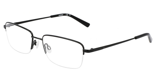 Flexon Eyeglasses FLEXON H6067 SHINY BLACK/001