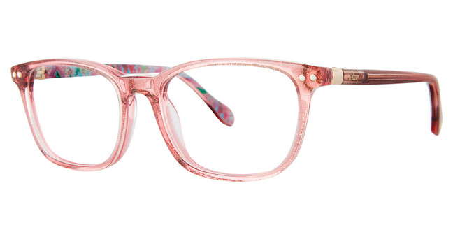 Lilly Pulitzer Eyeglasses Aubra Mini Pink Shimmer/PK