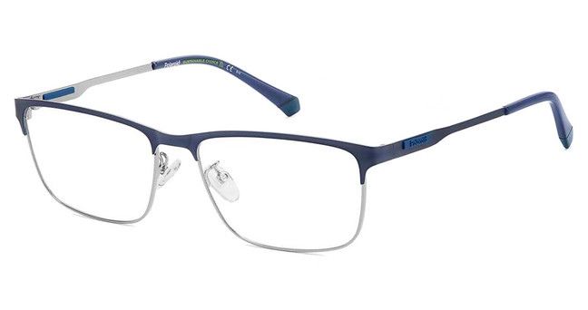 Polaroid Eyeglasses PLD D495/G MTBLU RUTH/0KU0