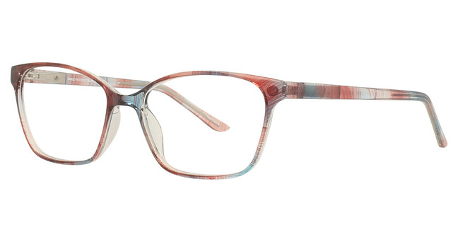 Cargo Eyeglasses C5061 Crystal Striped Berry & Blue/30