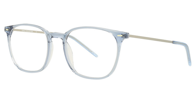 iChill Eyeglasses C7056 Crystal Blue / Steel/50