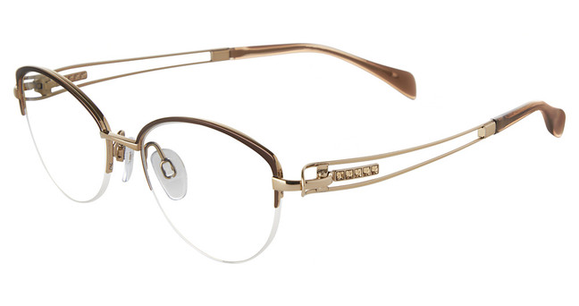 Line Art Eyeglasses XL 2172 Brown/BR