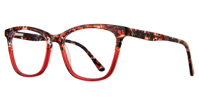 Serafina Eyewear Paisley Burgundy