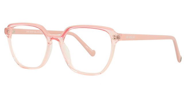 Divaldi Eyeglasses DVO8218 CLEAR PINK & PINK/35