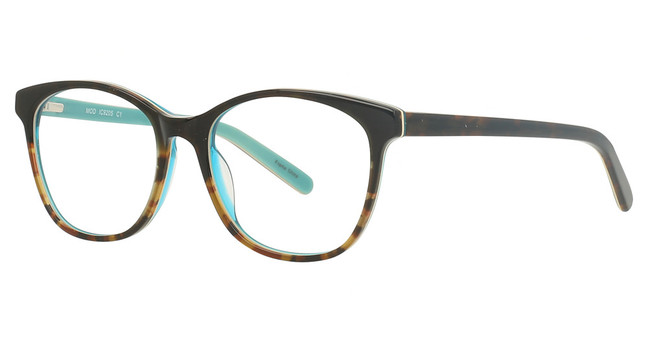 Ice Cream Eyeglasses IC9205 MOCHA FADE/TEAL/C1