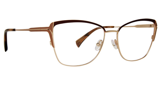 Badgley Mischka Eyeglasses Vero Gold/GLD