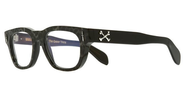 Cutler and Gross Eyeglasses GFSN00353ICS LEOPARD ON BLACK/005