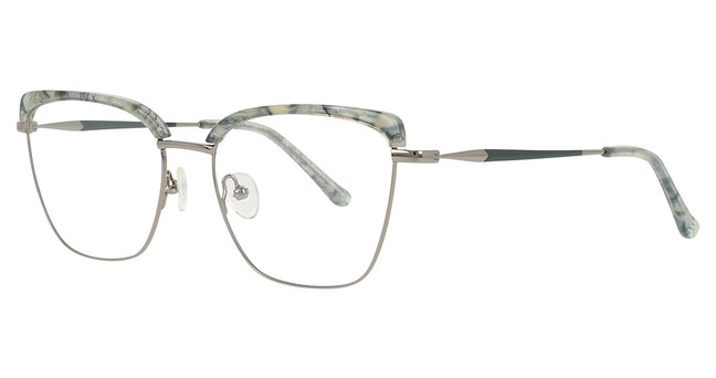 Cinzia Eyeglasses CIN-5160 Ivory Marble / Gunmetal/1