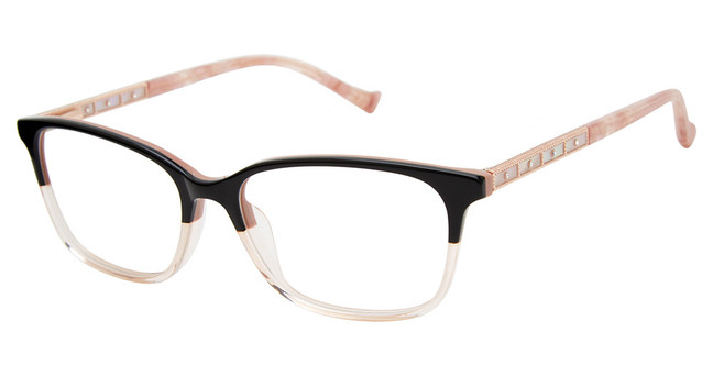 Tura Eyeglasses R703 black, rose/BLK