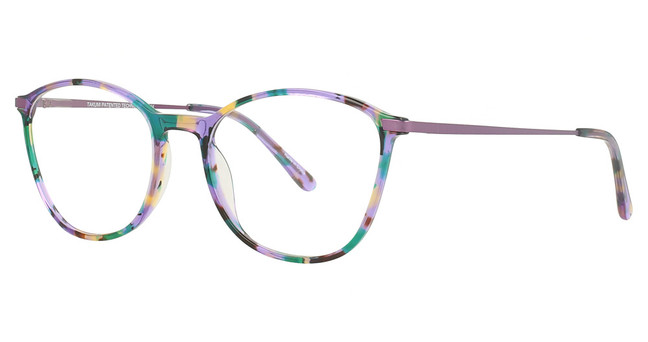 Takumi Eyeglasses TK1267 Purple Mix Design / Shiny Purple/80
