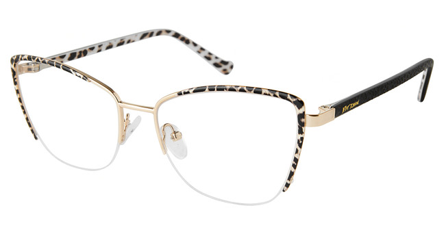 BETSEY JOHNSON Eyeglasses MUSE Leopard/LEO