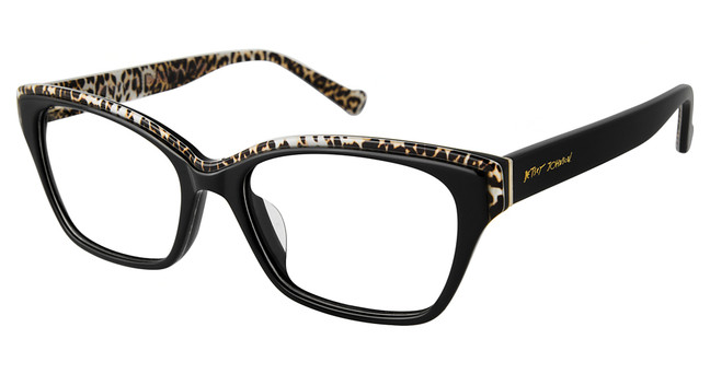 BETSEY JOHNSON Eyeglasses TOP SECRET Black/BLK